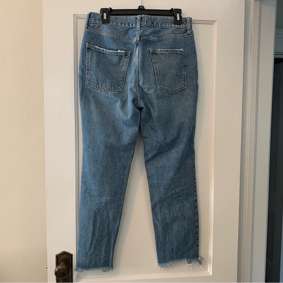 Pilcro Raw Hem Jeans - Picture 2 of 4